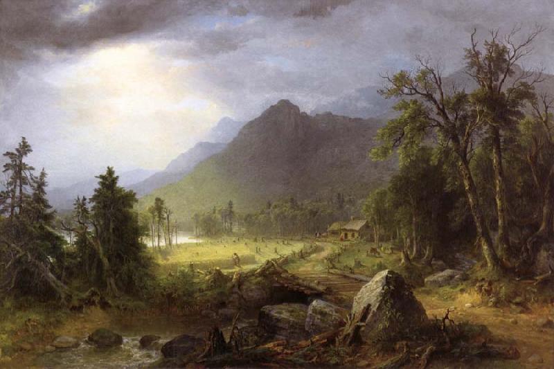 Asher Brown Durand The First Harvest in the Wilderness Germany oil painting art